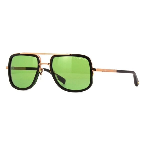 New DITA Mach-S Black Square DTS412 03 Sunglasses Women - Picture 1 of 5